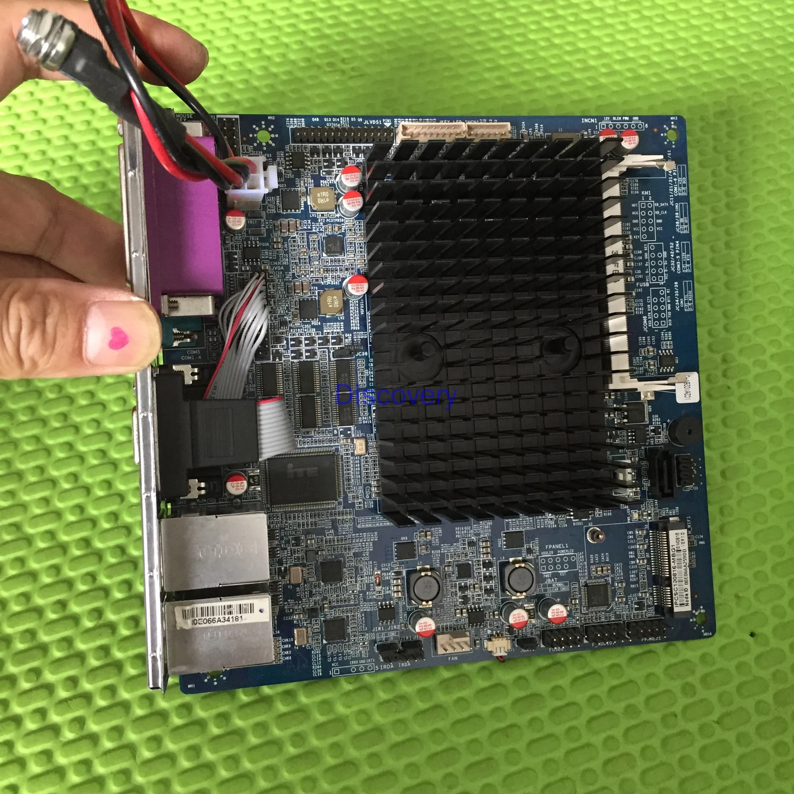 Dual Gigabit Dual Core Four Threads D2550 Love Fast LEDE Dual Network Card Soft Routing Motherboard