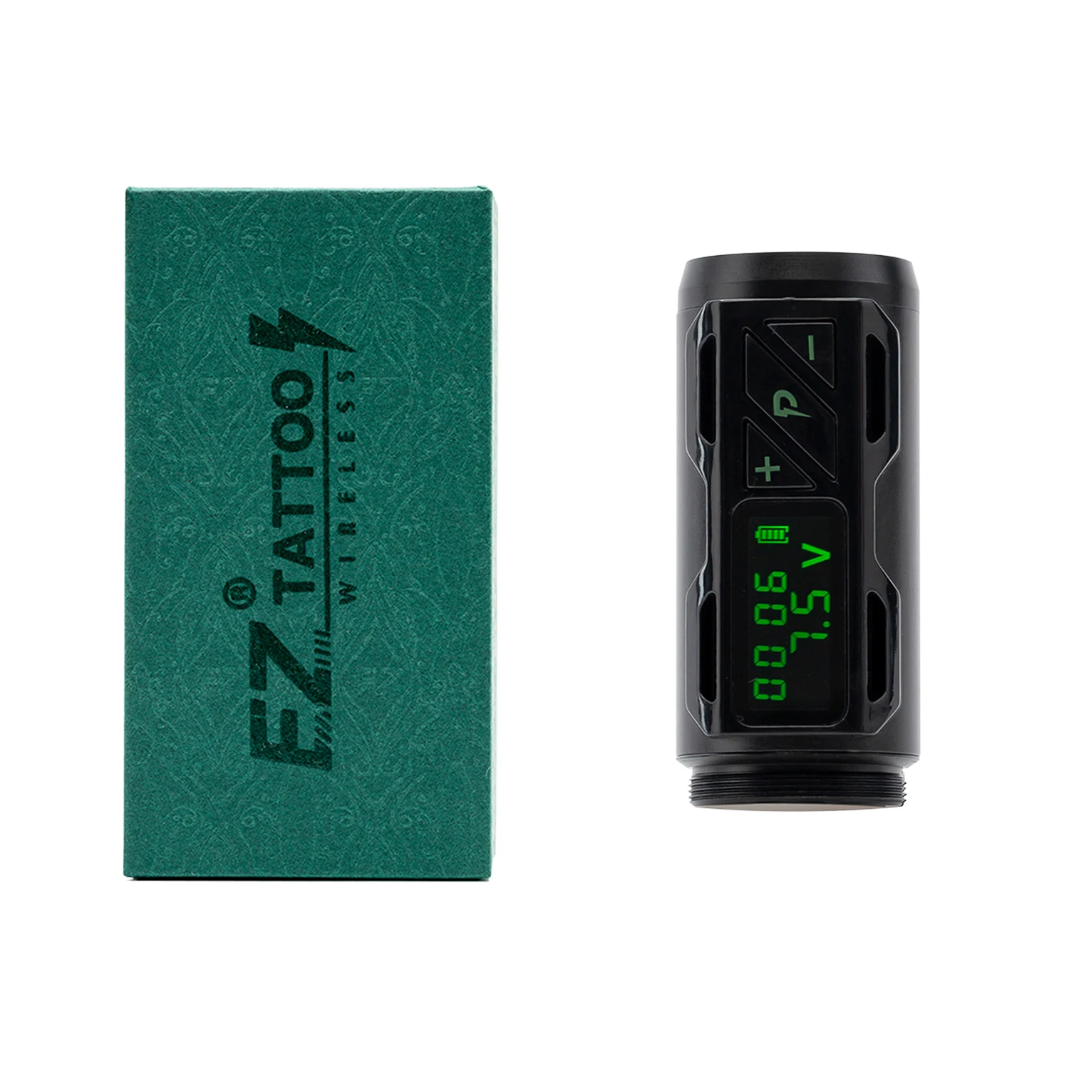 P2S Power pack Zwart Rood Groen Zilver Geschikt voor EZ Portex Generation 2S Draadloze Batterij Tattoo Pen Machine