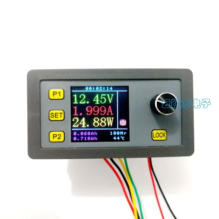 Color screen multi-function adjustable constant current electronic load module power aging test battery discharge support Modbus