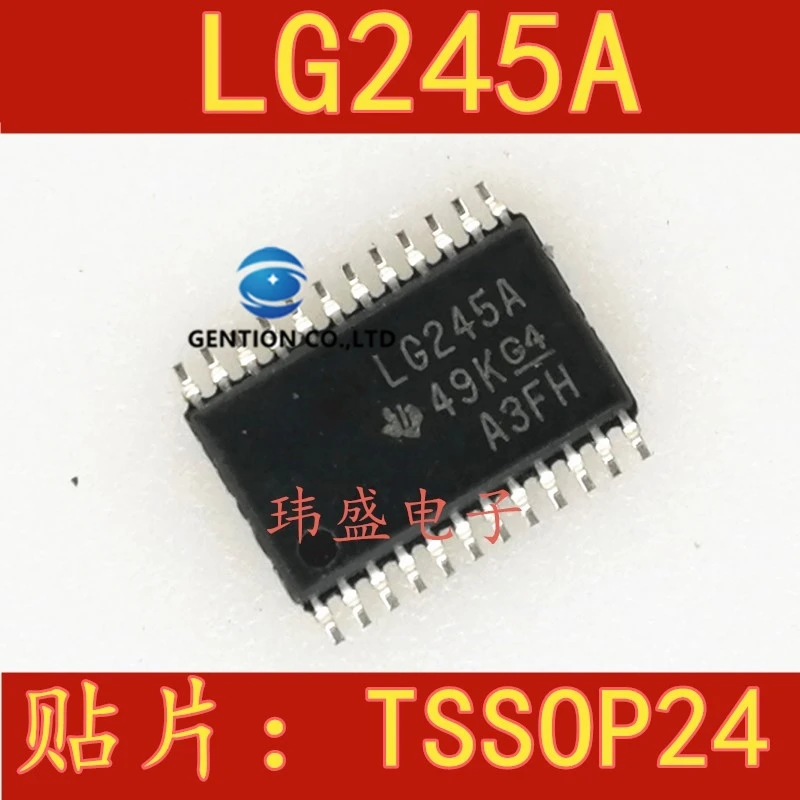 

10 шт., чипы памяти LG245A SN74LVCC4245APWR TSSOP, 100% новые и оригинальные