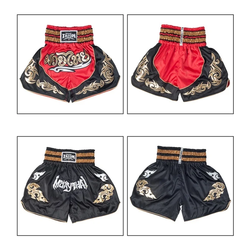 Classic Muay Thai Shorts For Men Women Boxing Kickboxing High Grade MMA Fight Clothing Training Boxing Trunk