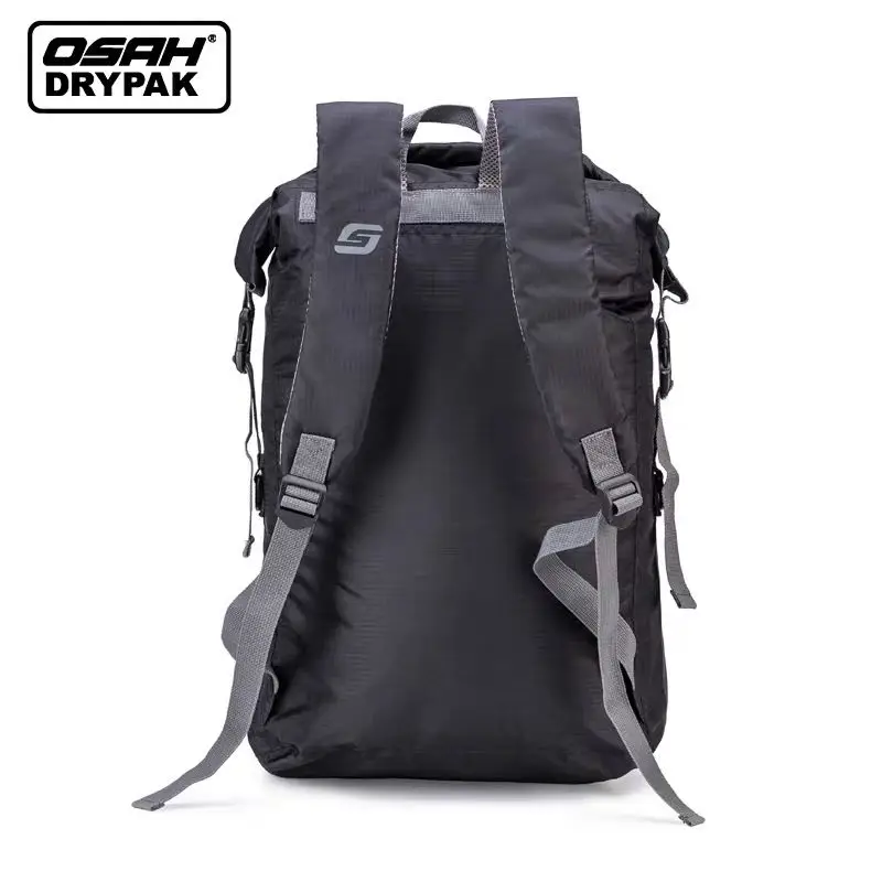 OSAH Waterproof Outdoor 22L Lightweight Backpack Dry Bag Water Resistant Heavy Duty Roll-Top Closure Cushioned Diving Floating