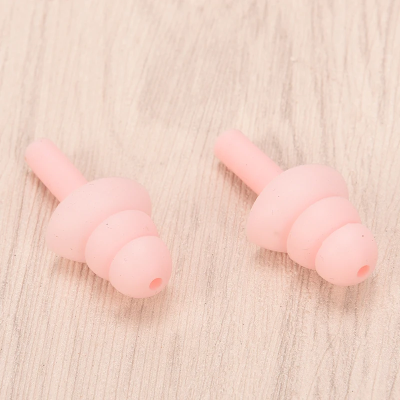 1 Đôi Nút Tai Silicon Chống Tiếng Ồn Mang Tai Nghe Nhét Tai Thoải Mái Cho Học Giấc Ngủ