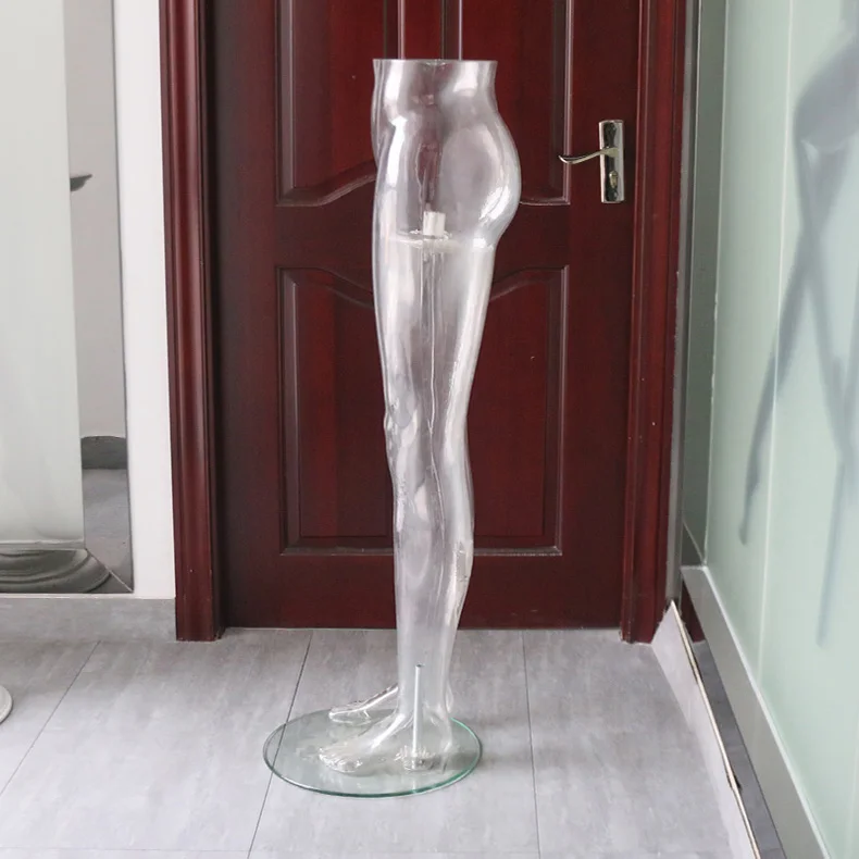 Fashion Female Clear Mannequin Lower Body Transparent Model On Promotion