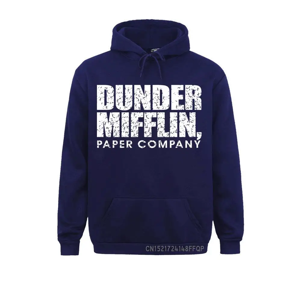 Dunder Mifflin Paper Company Pullovers Group Men's Sweatshirts Brand New Pocket Harajuku Coat Hoodie For Men Winter