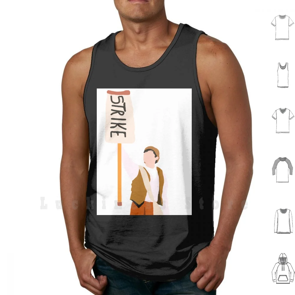 Crutchie Tank Tops Vest Sleeveless Newsies Strike Crutch Andy Richardson Newsies On Broadway Broadway