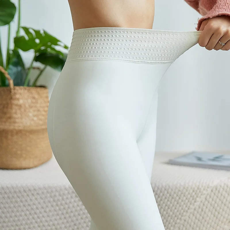 Winter Women Tights Thick High Waist Female Silk Stockings White Woman Pantyhose Stockings Collant Nylon Tights Women Hosiery