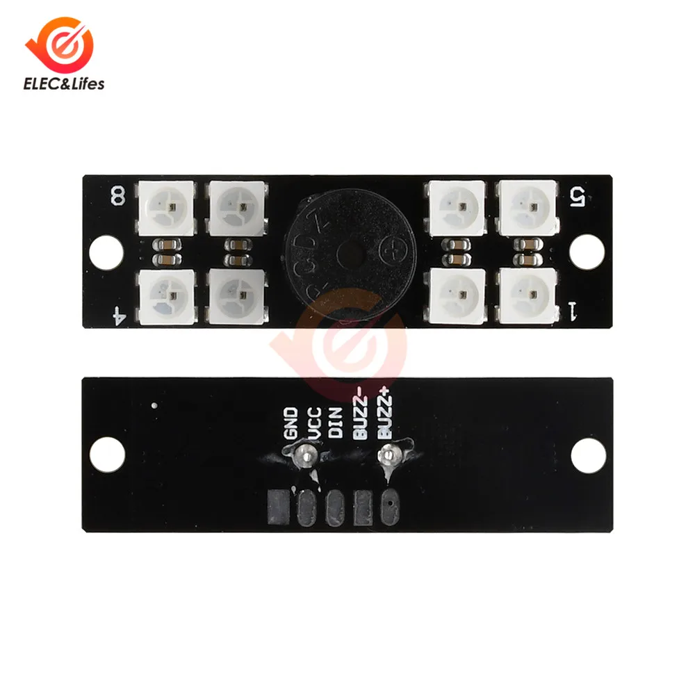 Mini 2 in 1 WS2812B LED And 5V Active Buzzer For FPV NAZE32 Skyline32 F3 Flight Controller for RC Drone Toy Parts