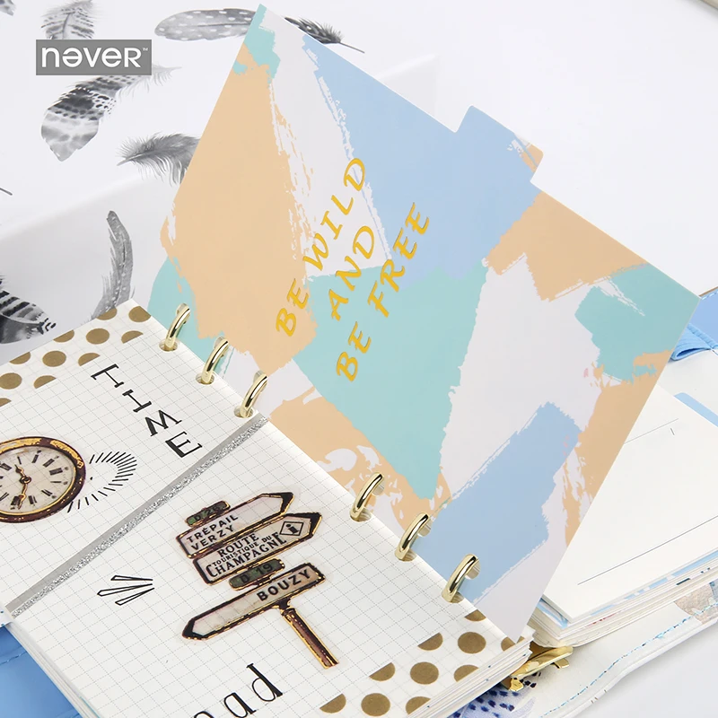 Feather Horizon Binder, Index, Sync, License, Binder, Notebook, Indice, Divisori