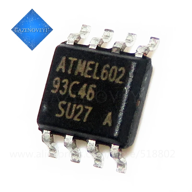 10pcs/lot AT93C46 93C46 SOP-8 In Stock