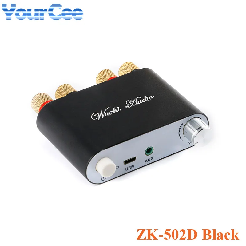 AUX TPA3116 ZK-1002D ZK-502D مضخم الطاقة الرقمي لوحة تركيبية 2*50 واط 2*100 واط المتكلم ستيريو الصوت أمبير بلوتوث متوافق