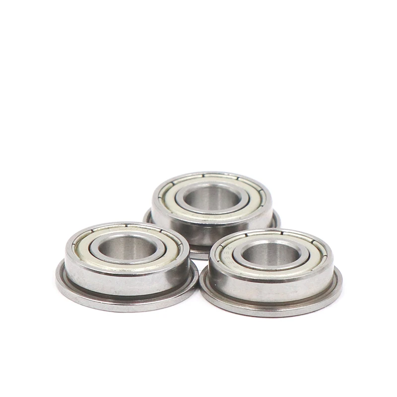 50pcs/lot ABEC-5 SF686ZZ 6x13x5 stainless steel flange ball bearing Miniature SF686 -2Z 6*13*5mm