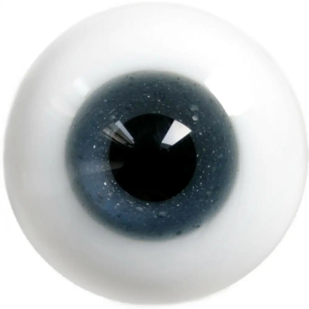 [wamami] 6mm 8mm 10mm 12mm 14mm 16mm 18mm 20mm 22mm 24mm Blue Glass Eyes Eyeball BJD Doll Dollfie Reborn Making Crafts