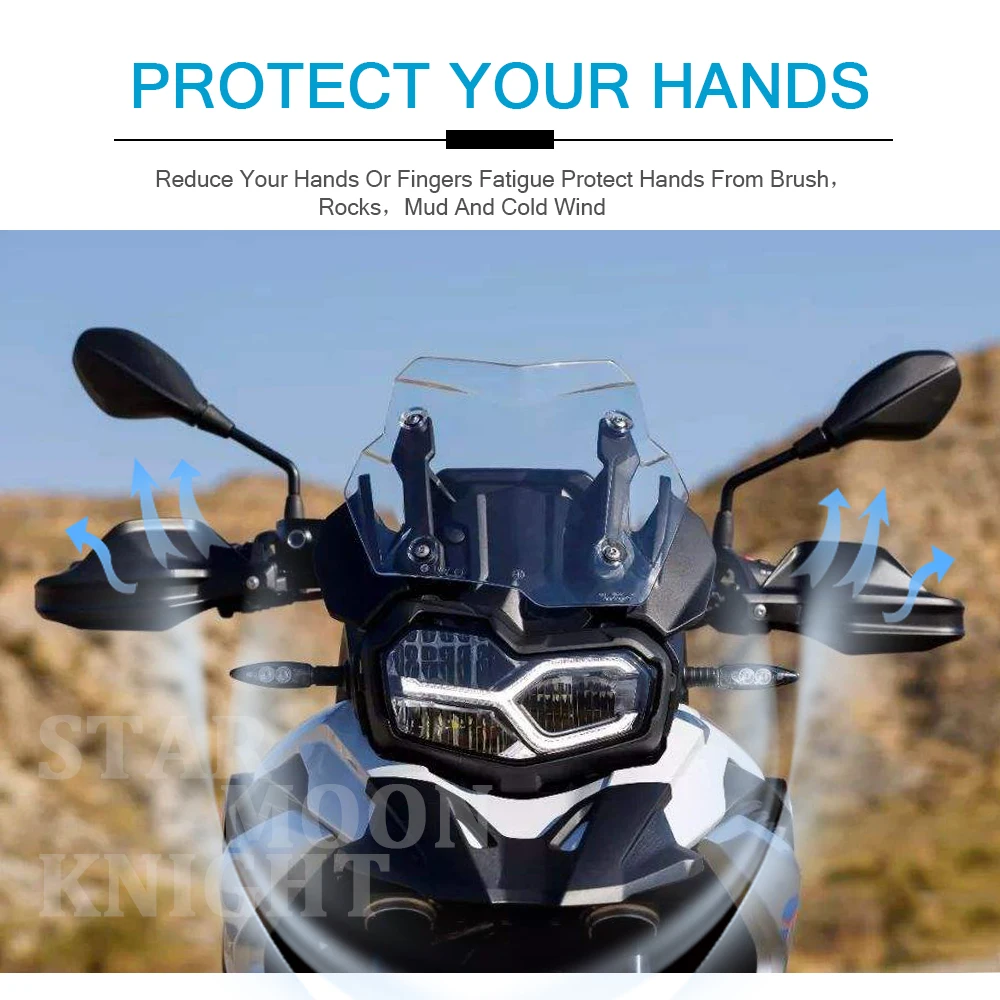 For BMW F750GS F850GS 2018 - 2020 Motorcycle Handguard Hand shield Protector Windshield F 750 GS F 850 GS 2018 2019 2020