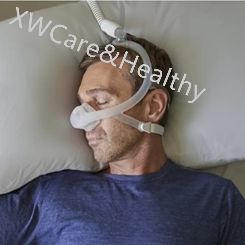 Nasal Mask with Headgear-Fit Pack  Cushions Three Sizes Included : Small, Medium and Large