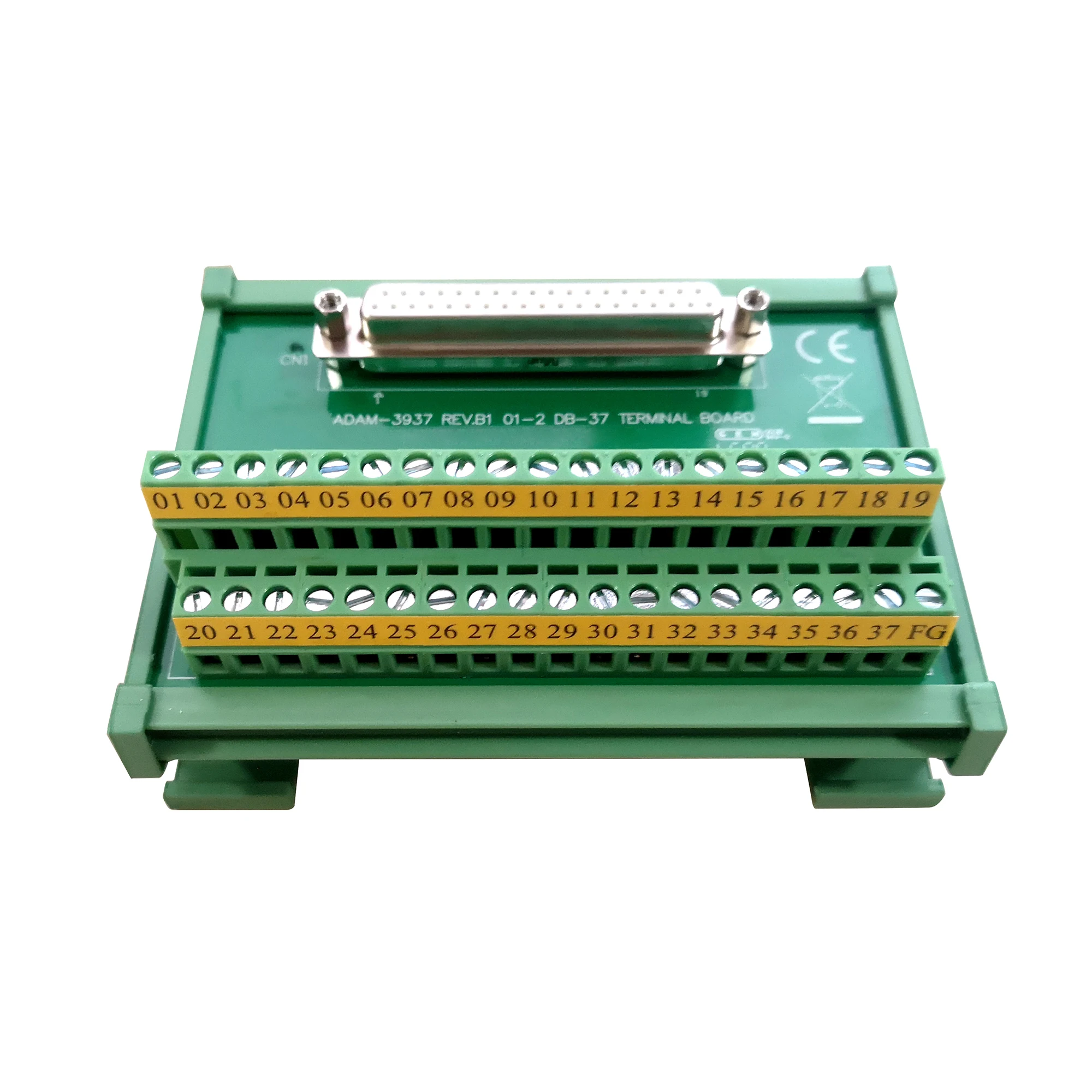 ADAM-3937 DB37 Rail Terminal Board