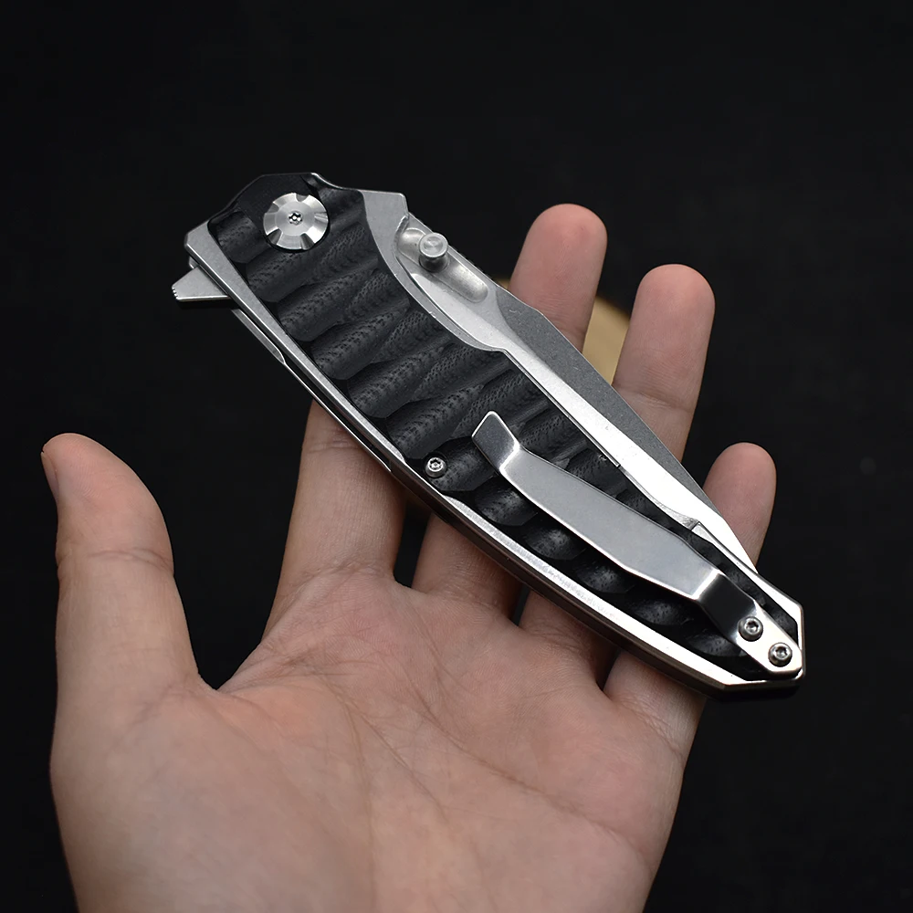 Neue M390 Stahl Klapp Messer G10 Griff Outdoor Camping Überleben Jagd Messer Obst Tragbare Hohe Härte Taktische EDC Werkzeug