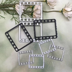 New Photo film decoration DIY Craft Metal Cutting Die Scrapbook Embossed Paper Card Album Craft Template Stencil Dies