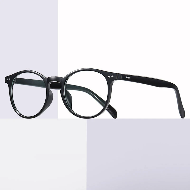 

Plastic Frame Glasses Retro Optical Spectacles Full Rim Round Eyewear New Arrival Unisxe Anti-Blue Ray