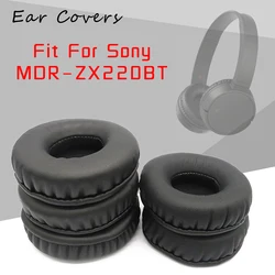 Ear Pads For Sony MDR ZX220BT MDR-ZX220BT Headphone Earpads Replacement Headset Ear Pad PU Leather Sponge Foam