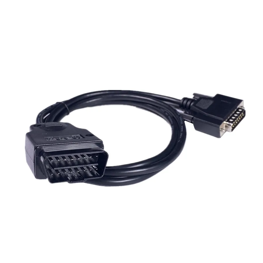 100CM CAR CABLE DB15 OBD 2 OBD2 Male To DB15 Male Cable OBDII Extension CABLE Diagnostic Tool Cable