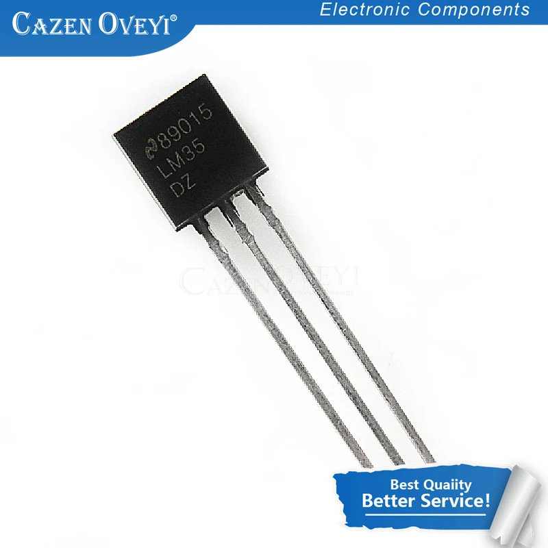 5pcs/lot LM35DZ LM35 Precision Centigrade Temperature Sensors integrated circuit TO-92 In Stock