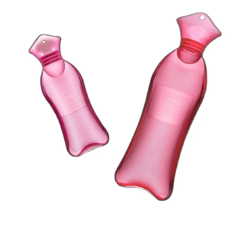 Hot Water Bag Rubber PVC Water Injection Long Small Special For Menstrual Period special Warm Water Bottle 850ML