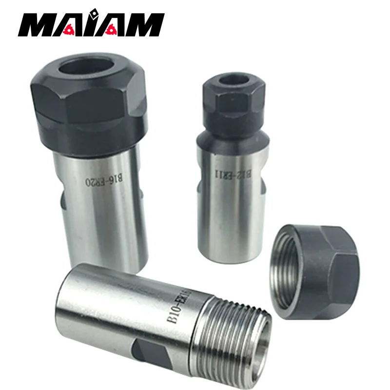 High precision ER11 ER16 ER20 ER25 ER32 Collet B10 B12 B16 B18  JT6 drill chuck tool holder Telescopic motor shaft tool holder