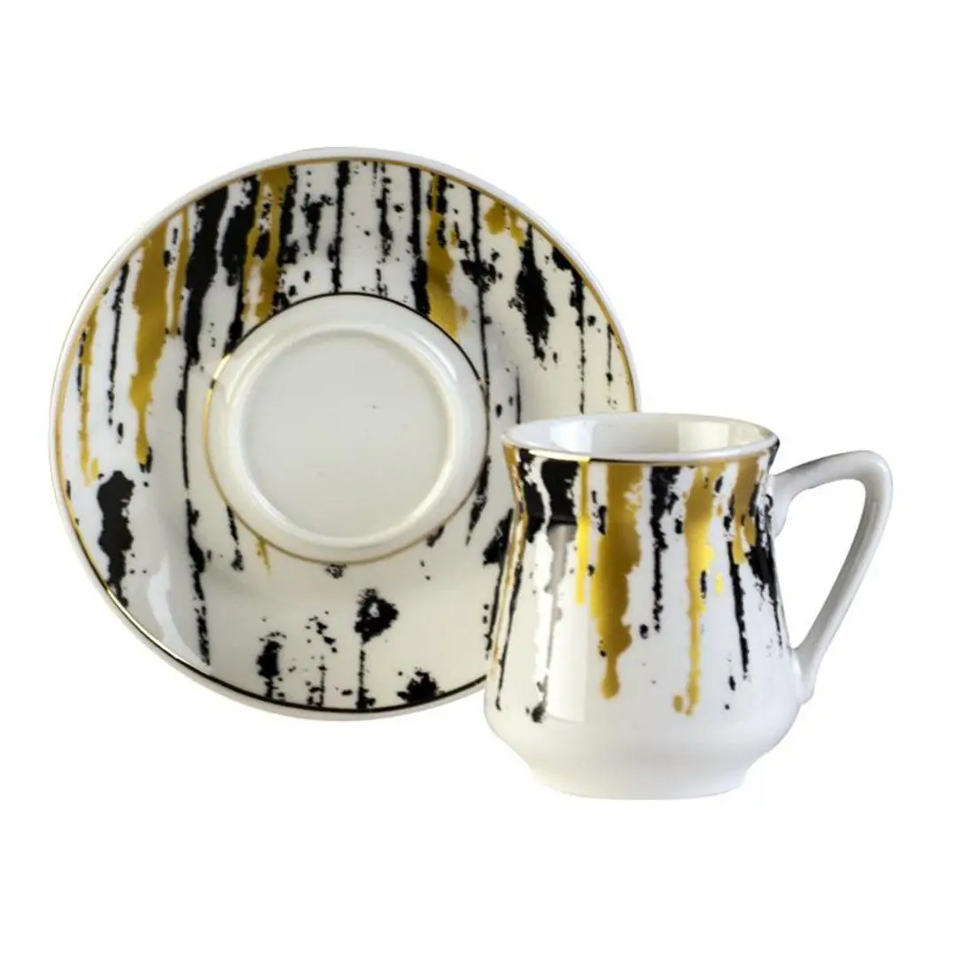 DOLBOVI Zücev Symbol Coffee-180 Picasso Pattern 12 Piece Porcelain cup Pad mug кружка coffee cup cup