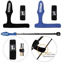 75% Discounts Hot! LUSHAZER Fishing Rod Protector Set Elastic Pole Tip Cover + Wrap Band Strap