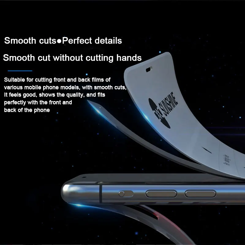 Smart Bluetooth Film Cutting Machine for Mobile Phone Front & Rear Cover Protective Glass Cutting Tool