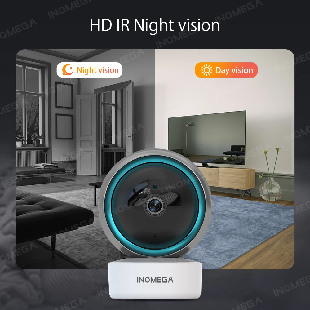 Фонарь с камерой 2 МП Поддержка Google Home