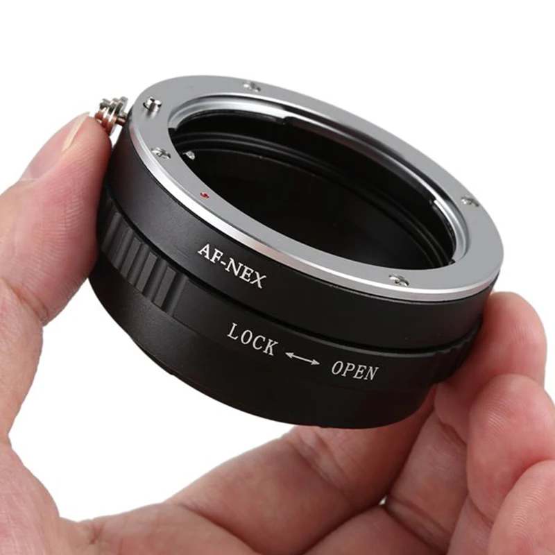 Adapter Ring For Sony Alpha Minolta AF A-Type Lens To NEX 3,5,7 E-Mount Camera