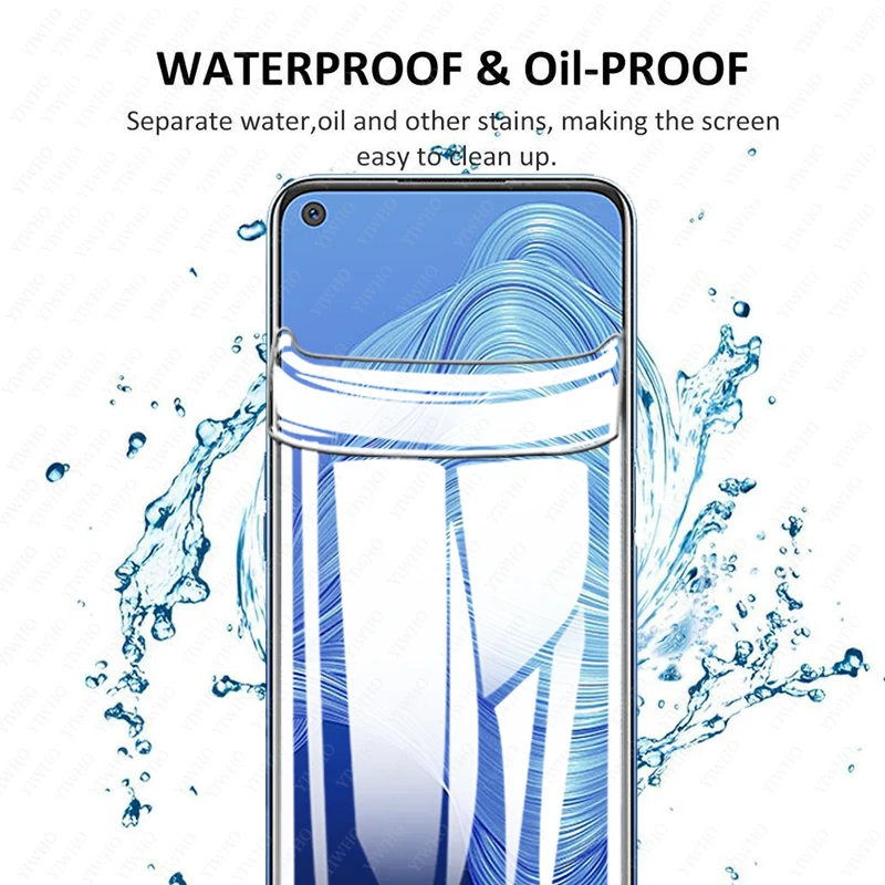 On for Realme 7 5g 7i Global 7Pro Hydrogel Film Premium Screen Protector Film for Oppo Realme X7 8 Pro Ultra Camera Lens Glass