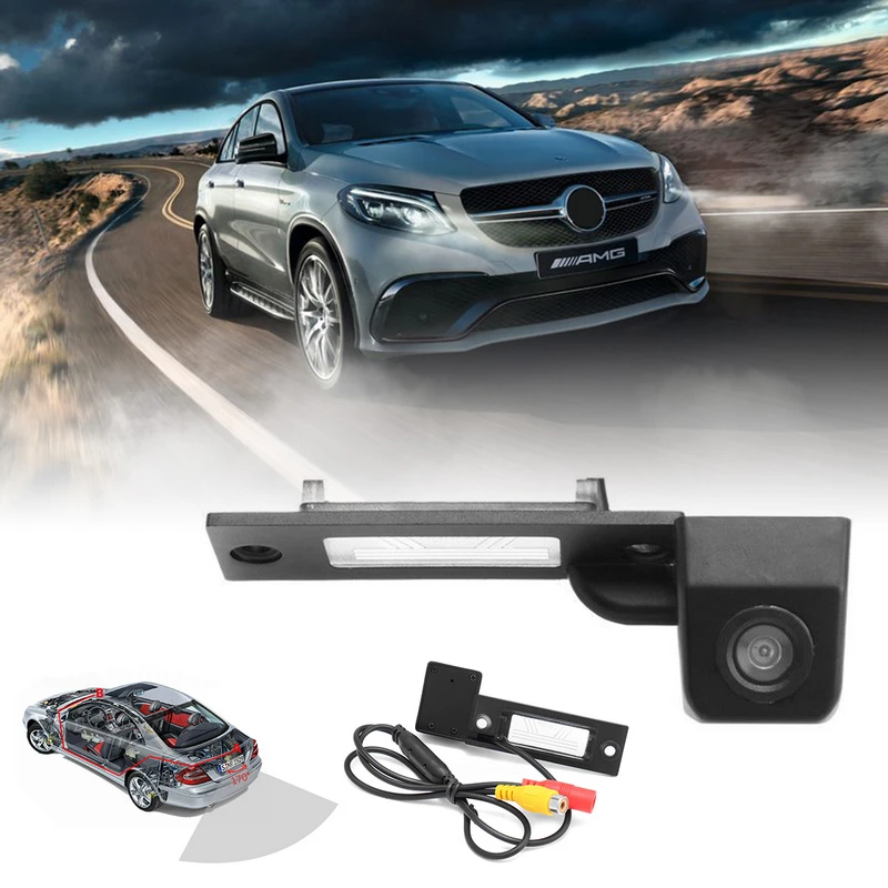 CCD Rear View Reverse Backup Camera For VW Caddy Passat 3B Touran Jetta