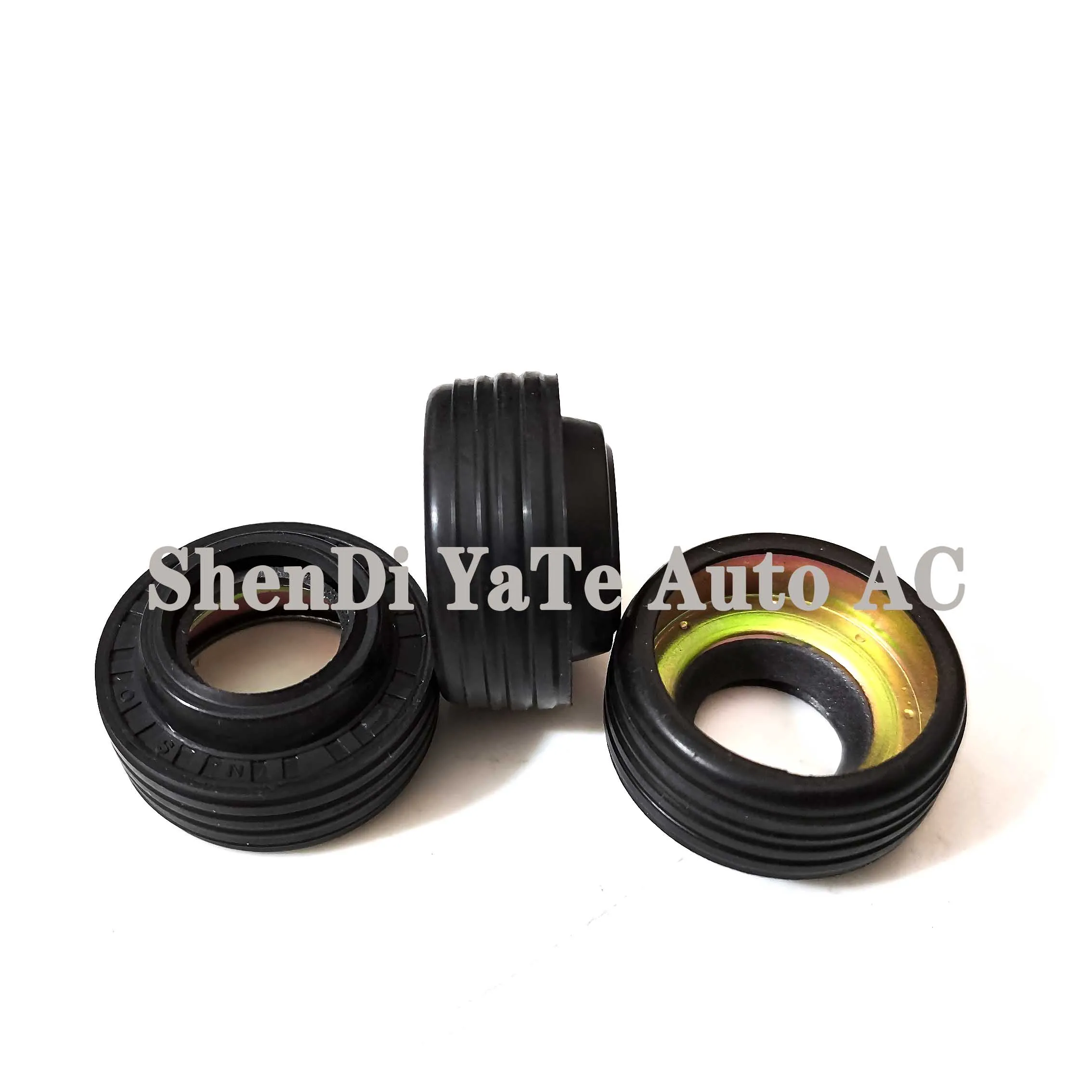 100pcs Auto Air Conditioning Oil Seal Shaft Seal Gasket Stamps For Volkswagen Saden 10S 10S17C 10S20C 10S11C Compressor