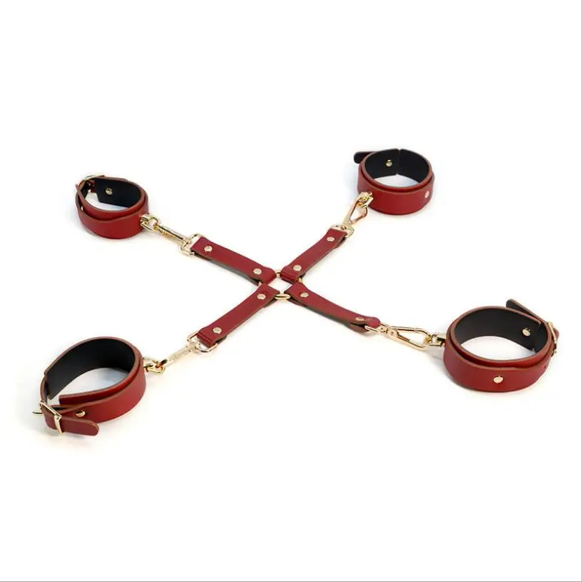 GOOD Sex Toys for Woman Bdsm Bondage Set Metal whip Sex Handcuffs Adult Games S0914
