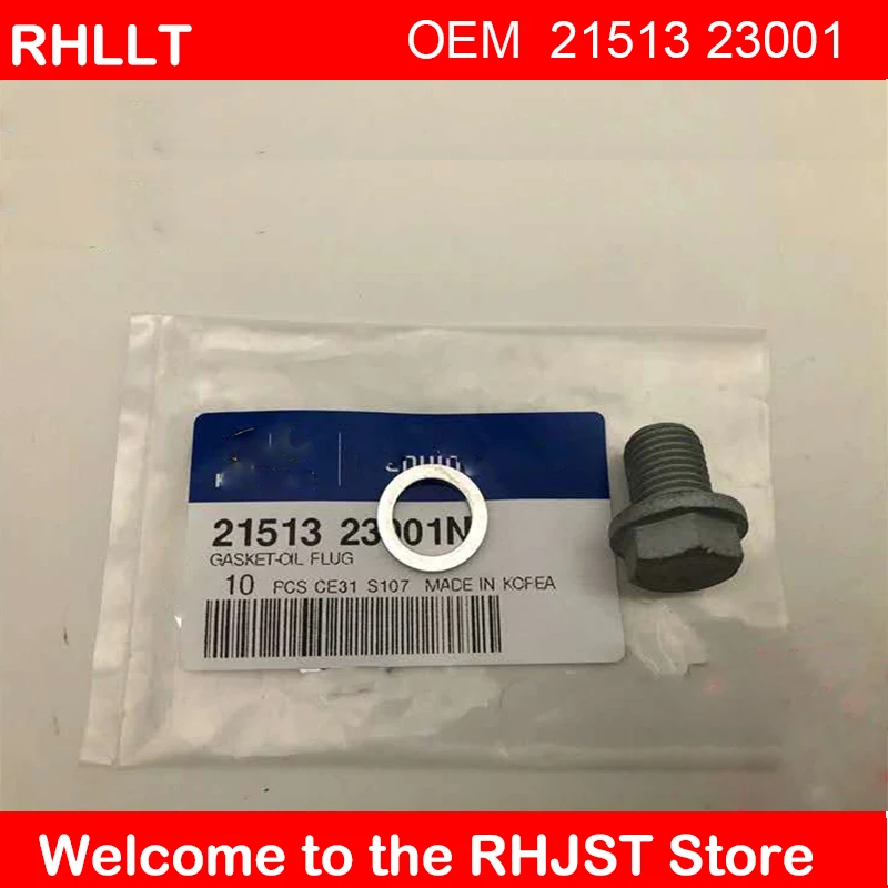 

Сливная пробка масляного отверстия двигателя + шайба 2151223001 2151323001 для Hyundai Kia 2000-2020