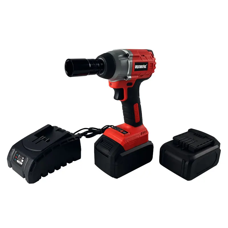 CREATIONSPACE 350N.M Brushless Cordless Electric Impact Wrench 1/2 inch Power Tools 4000mAh Li Battery