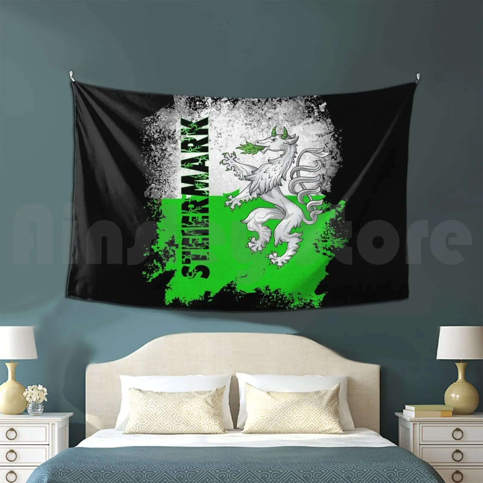 Strayia Arazzo personalizzato Styrian Styria Graz Stato Austria Stemma Stile retrò retrò Festa della mamma