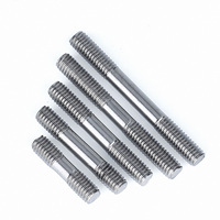 Double End Thread Rod 304 Stainless Steel Stud Bolts Rod Tooth Stick Dual Head Threaded Bar M3 M4 M5 M6 M8 M10 M12 M14 M16