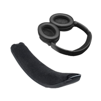 Replacement Headband Head Band Repair Kit Cover For Bose QC25 QC35 Headphone Portable Audio Headsets Headband Memory Foam Black