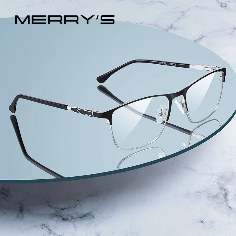 MERRYS DESIGN Women Square Glasses Frame Ladies Fashion Trending Eyewear Myopia Prescription Optical Eyeglasses S2112