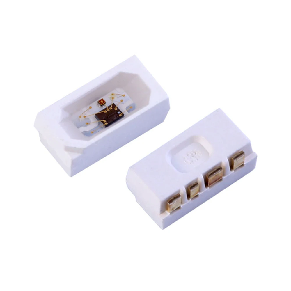 50-1500PCS SK6805 4020 side WS2812B IC in LED Chip Side lighting SMD 4020 RGB 4 Strip Display Screen 5V Individually Addressabl image 3