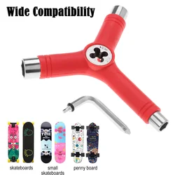 1PC T-Type Allen Key L-Type Phillips Head Wrench Screwdriver Skateboard All In One Multi-Functional T/Y Skate Tools Accessory