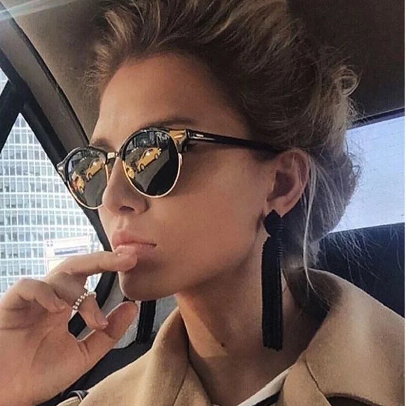 LONSY Retro Sunglasses Women Men Popular Brand Design Vintage Sun Glasses Female Classic Driving Eyewear Oculos De Sol Masculino