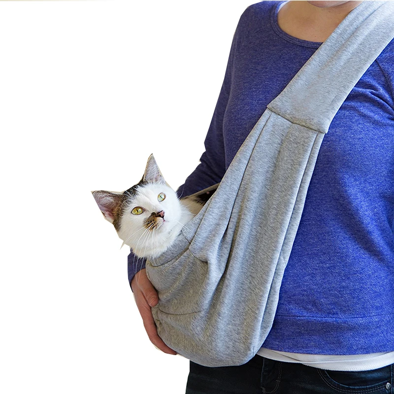 Pet Dog Cat Portable Backpack Backpack Outdoor Small Dogs Carrier Outdoor Travel Breathable Shoulder Bag Sling Pet Travel Tote