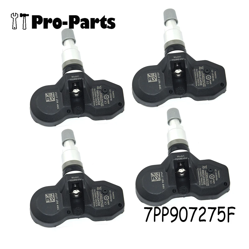 

Новый датчик давления в шинах TPMS 7PP 907275 F для Audi A4 A6 A8 Q7 R8 4F 0907275 D 433 МГц