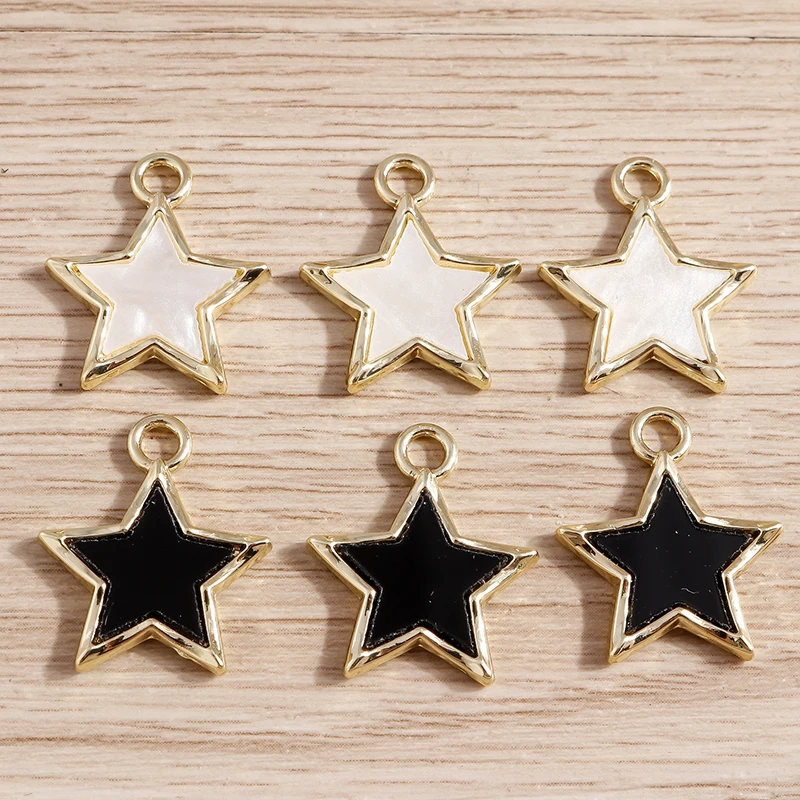 5 Stück 12 x 13 mm niedliche Perlen-Bowknot-Charms für Schmuckherstellung, Damenmode, Tropfen-Ohrringe, Anhänger, Halsketten, DIY-Armband, Basteln, Geschenk – Detail 28
