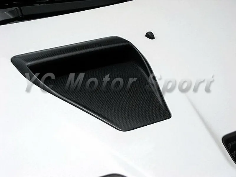 Car Accessories Carbon Fiber CS Style Hood Centre Scoop Fit For 2008-2012 Evolution EVO X 10 Hood Centre Vents